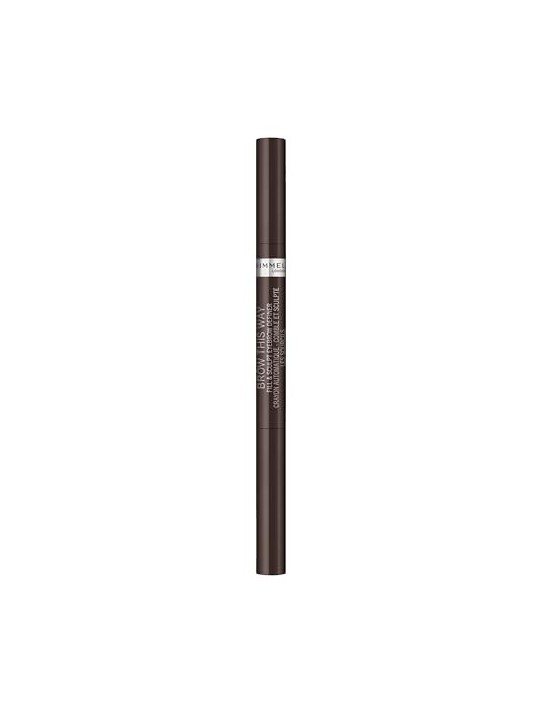 Rimmel London Brow This Way Matita per Sopracciglia 03Dark Brown 025g unisex