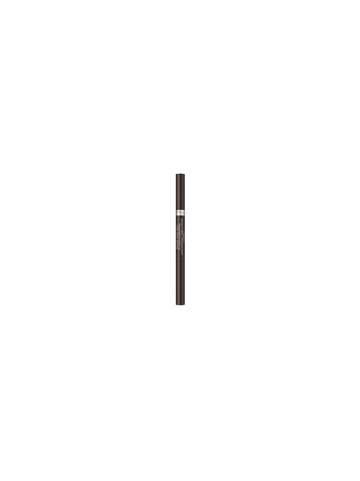 Rimmel London Brow This Way Matita per Sopracciglia 03Dark Brown 025g unisex