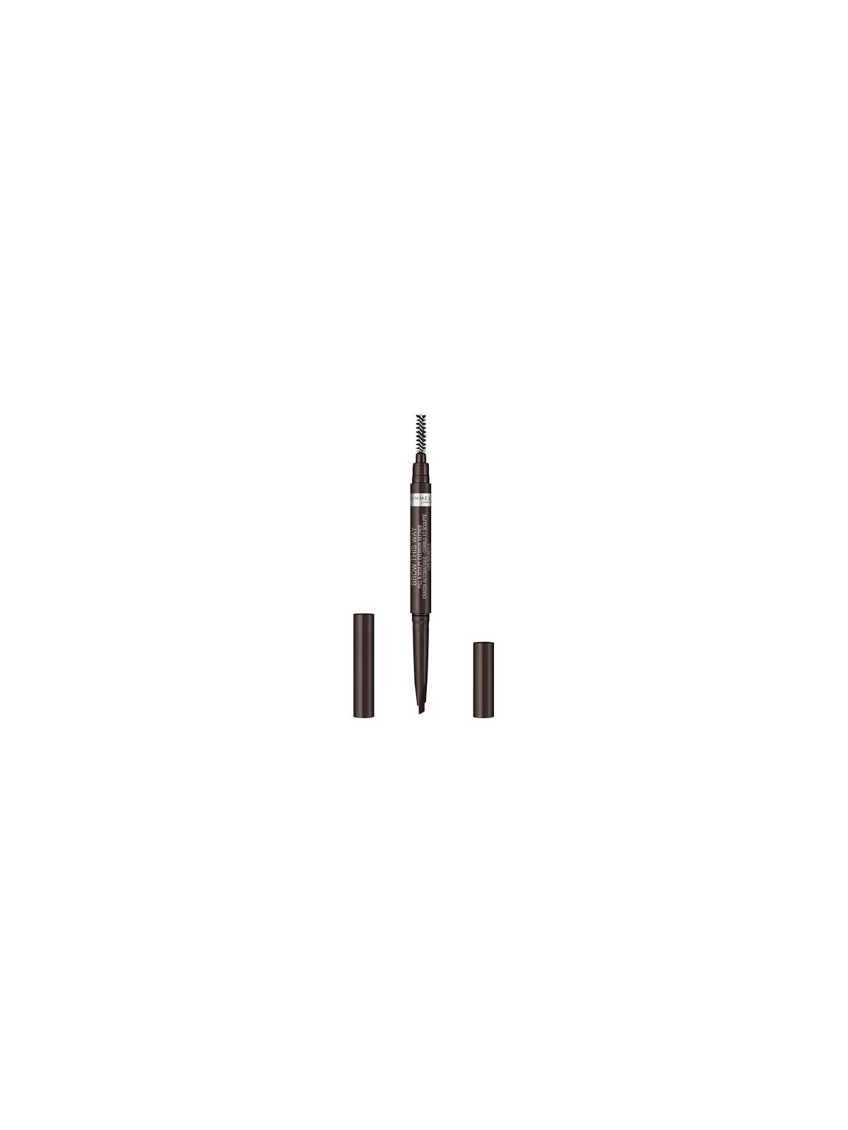 Rimmel London Brow This Way Matita per Sopracciglia 03Dark Brown 025g unisex