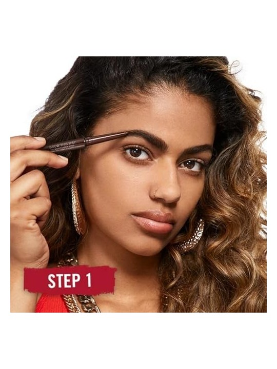 Rimmel London Brow This Way Matita per Sopracciglia 03Dark Brown 025g unisex