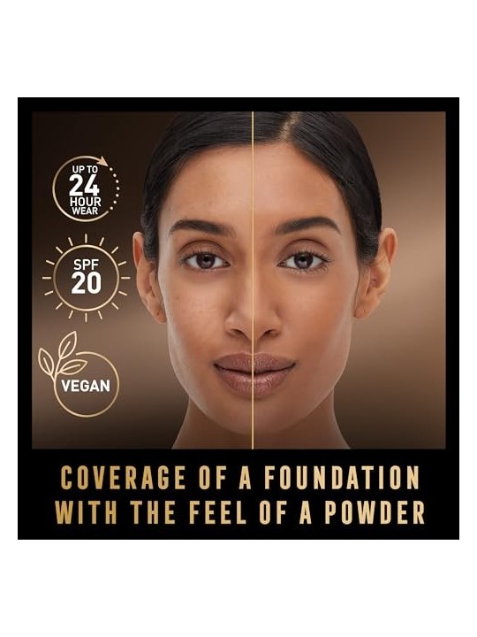 Max Factor Facefinity Compact SPF20 ricarica 10 g donna 003 Natural Rose