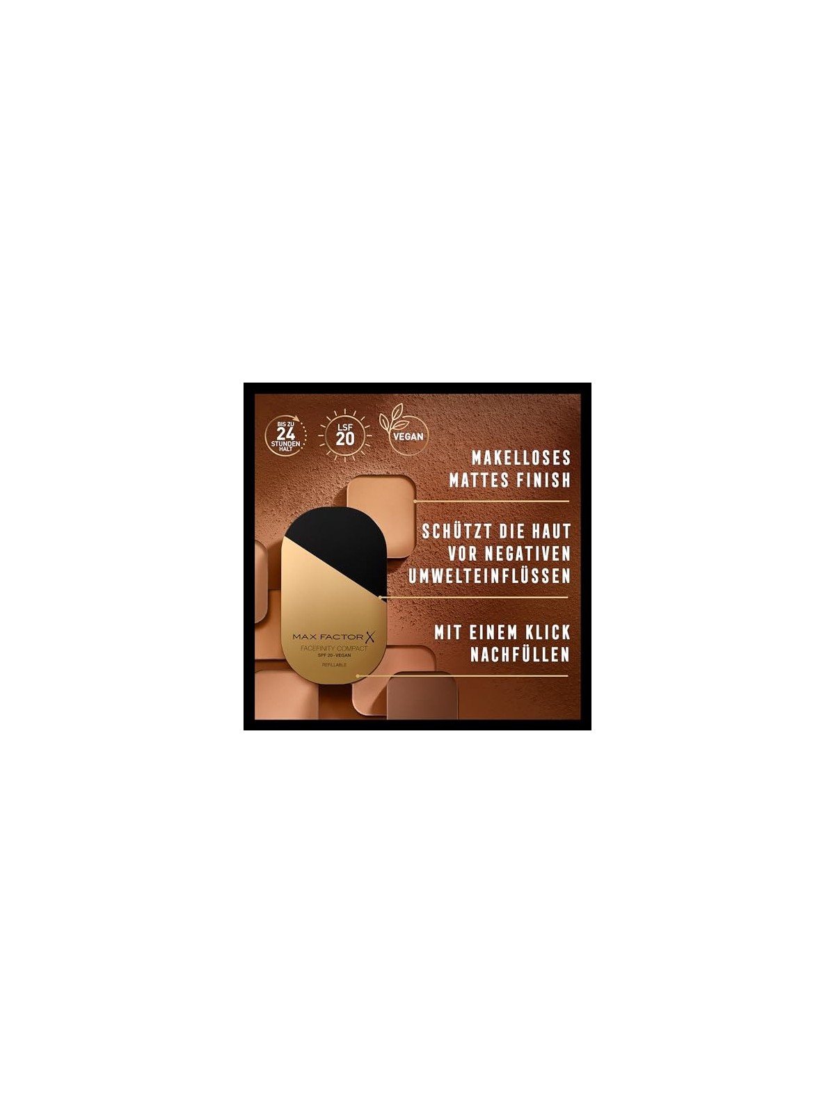 Max Factor Facefinity Compact Foundation 10g Numero 008 Toffee
