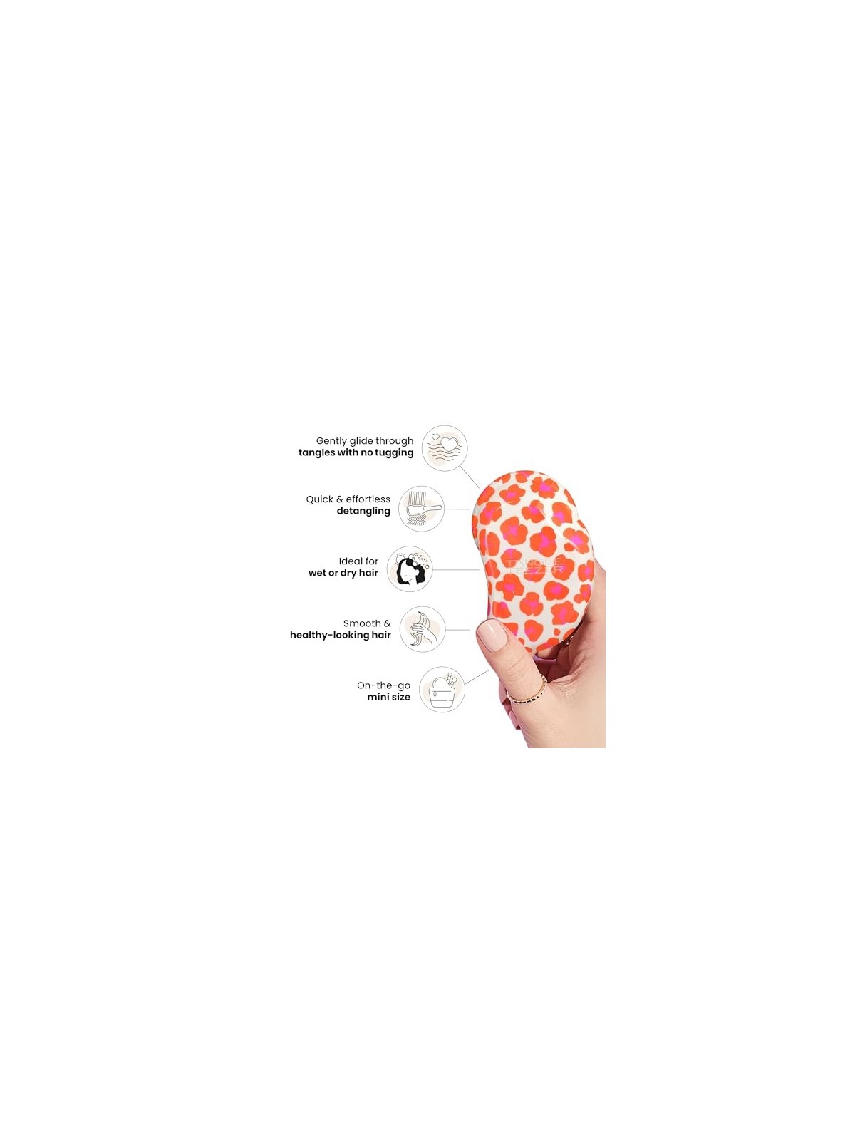 Tangle Teezer Mini originale donna Leo Orange