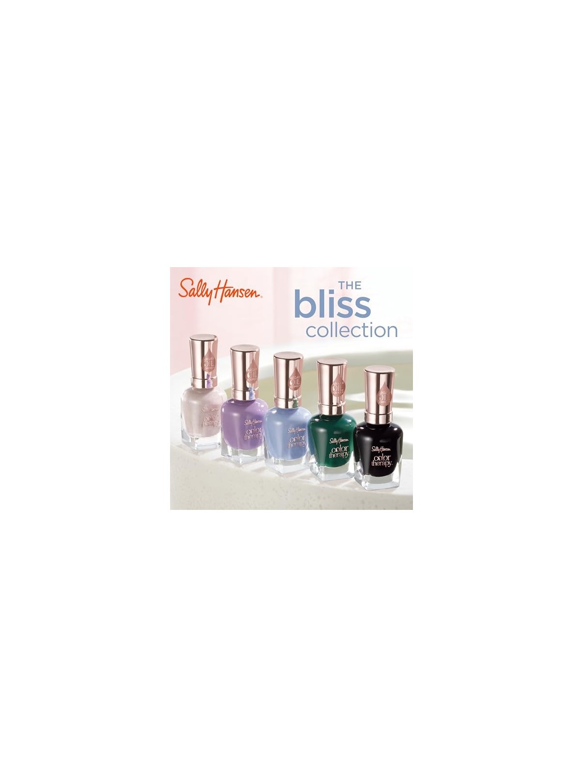 Sally Hansen Smalto per unghie Color Therapy 14 ml donna 454 Dressed To Chill