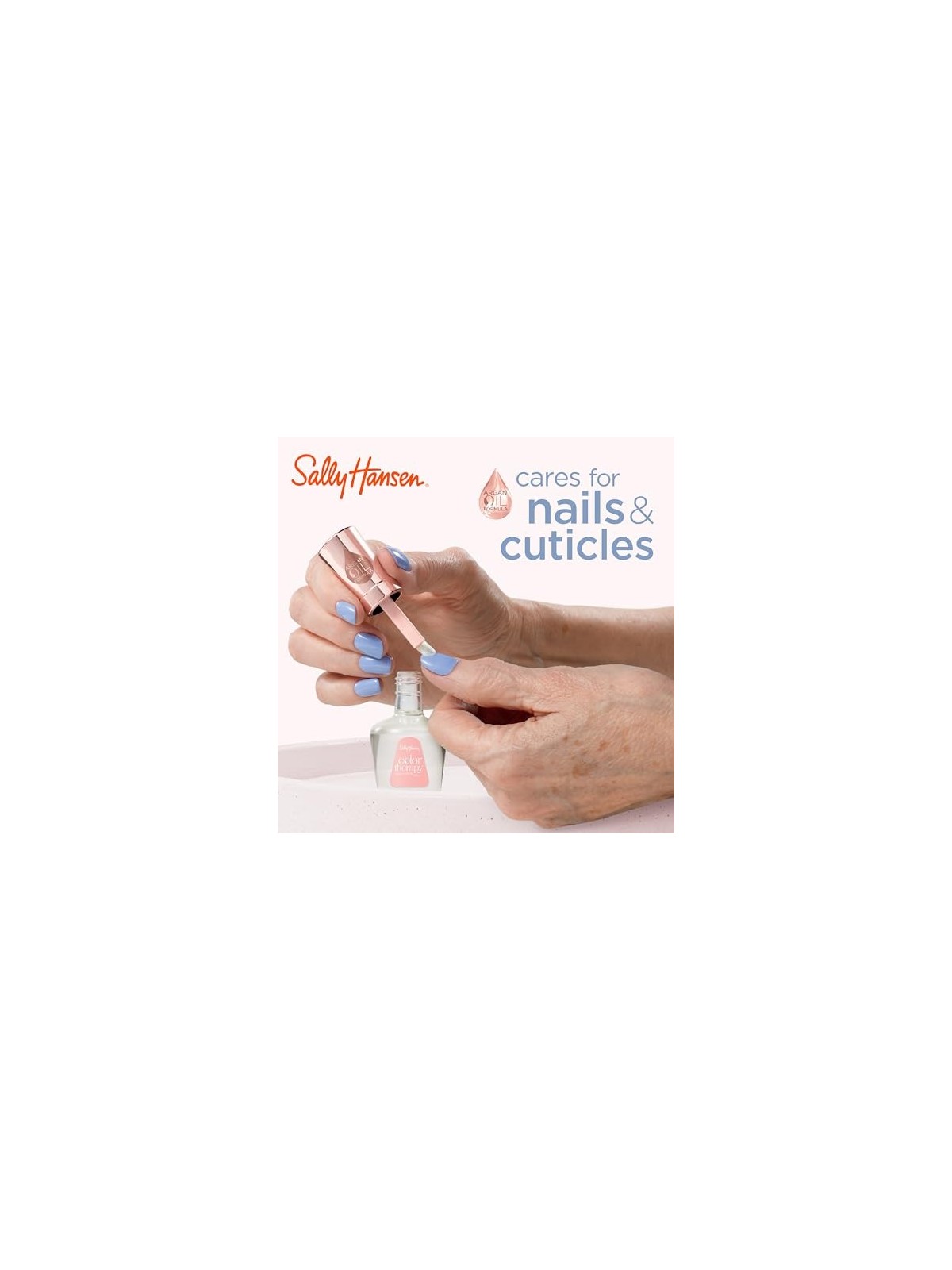 Sally Hansen Smalto per unghie Color Therapy 14 ml donna 454 Dressed To Chill