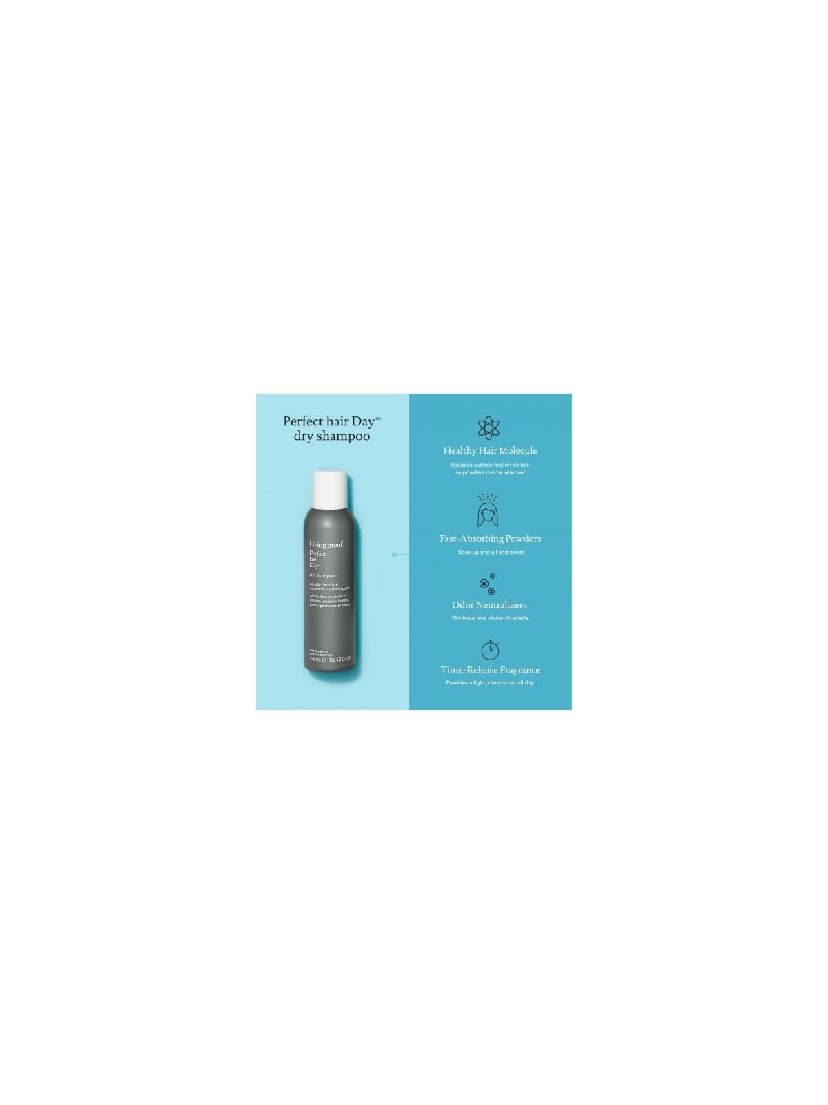 Living proof Perfect Hair Day Dry Shampoo per capelli grassi donna 0ml