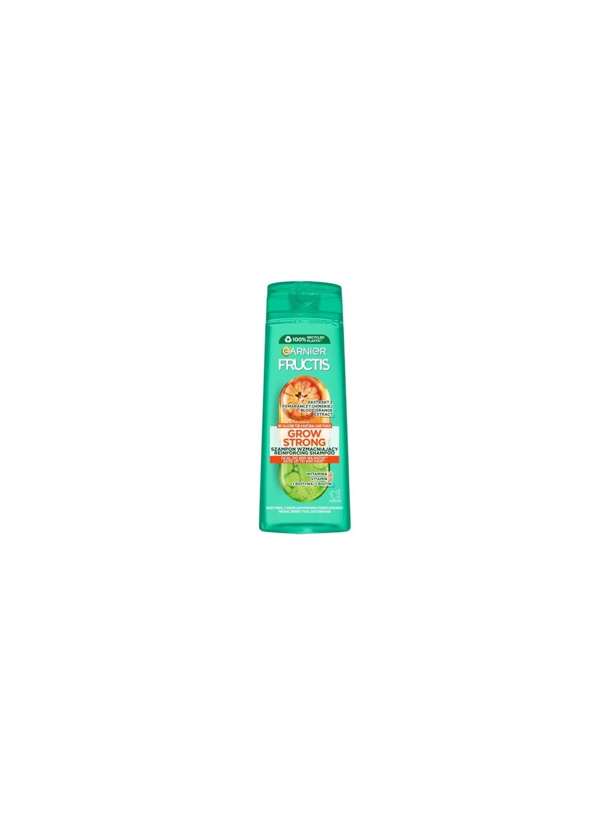 Shampoo rinforzante GARNIER Fructis Grow Strong con arancia