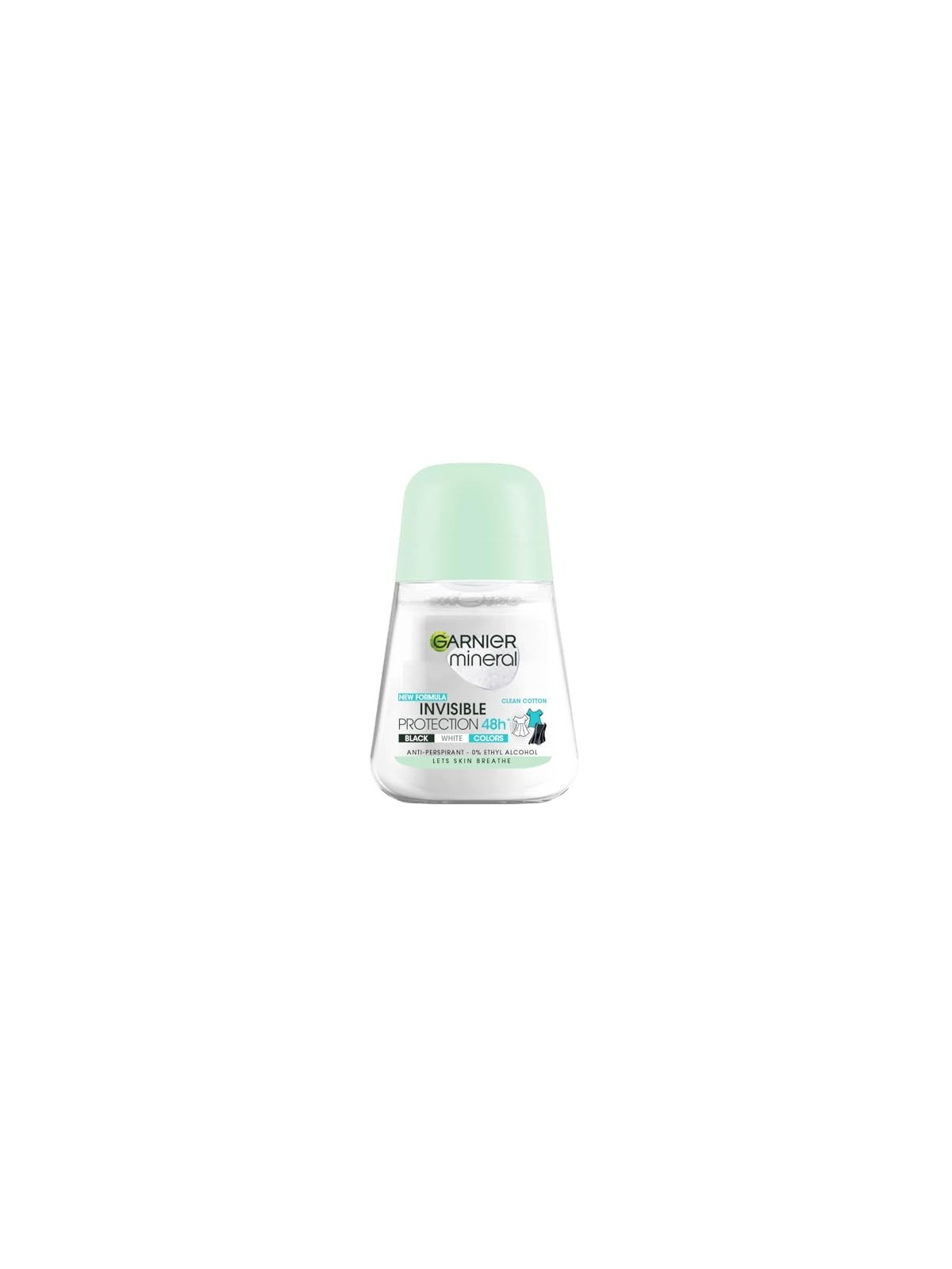 GARNIER Invisible Protection 48H Clean Cotton Women Roll-On 50ml