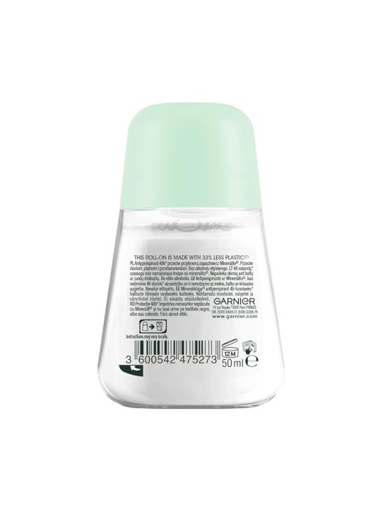 GARNIER Invisible Protection 48H Clean Cotton Women Roll-On 50ml