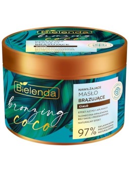 Burro corpo abbronzante idratante BIELENDA Bronzing Coco 200ml