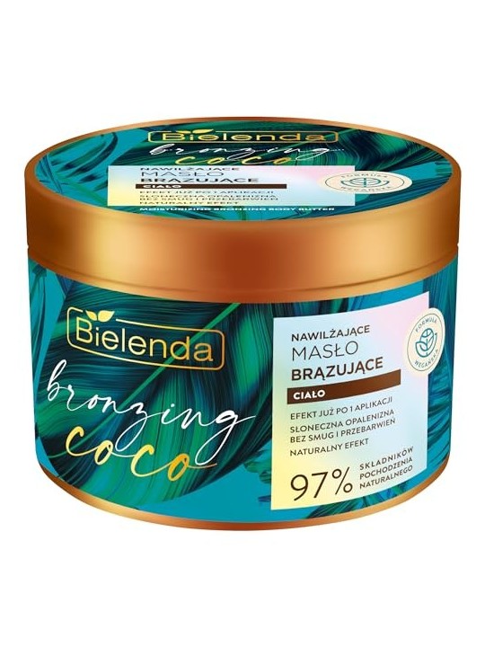 Burro corpo abbronzante idratante BIELENDA Bronzing Coco 200ml
