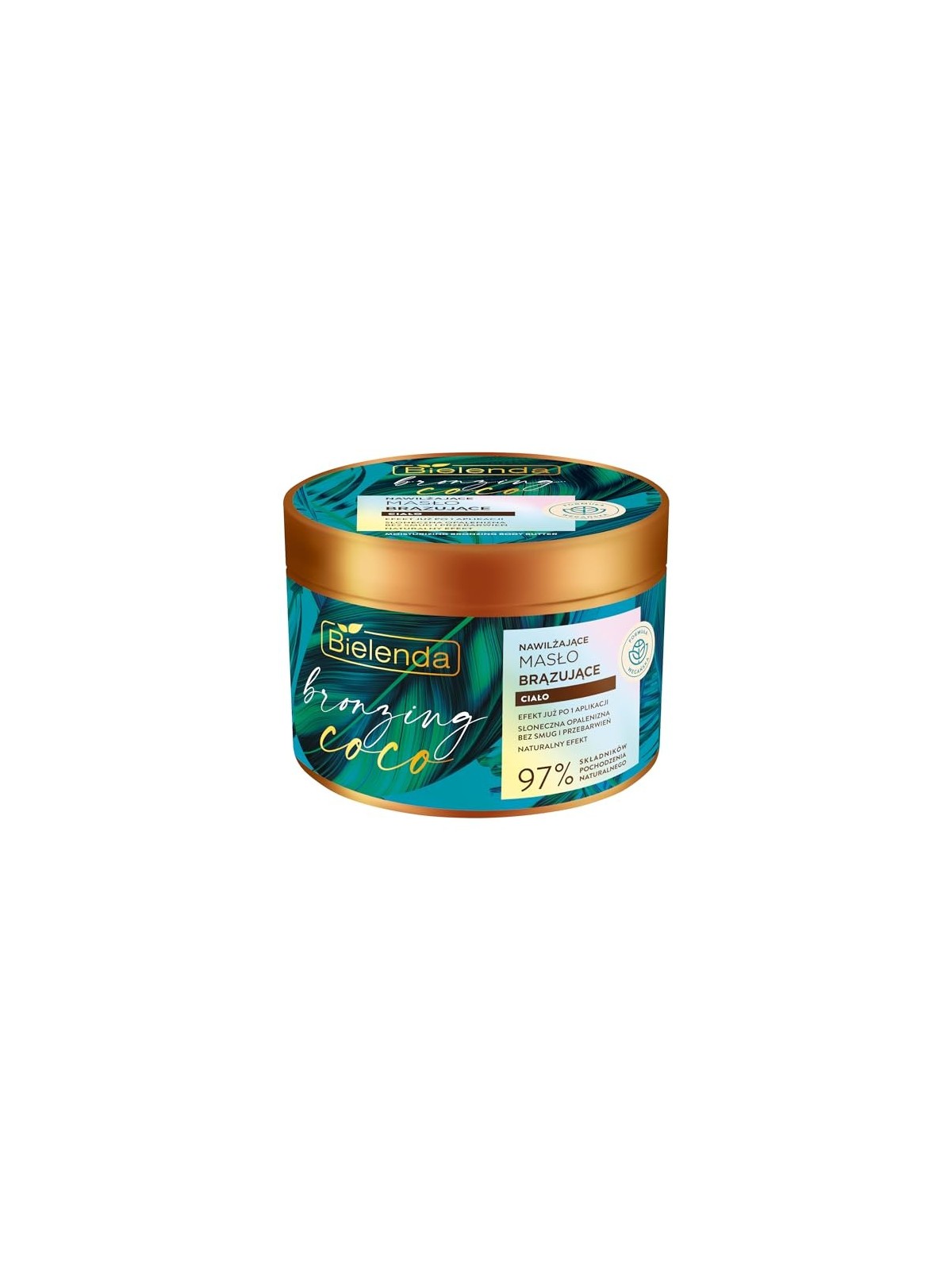 Burro corpo abbronzante idratante BIELENDA Bronzing Coco 200ml