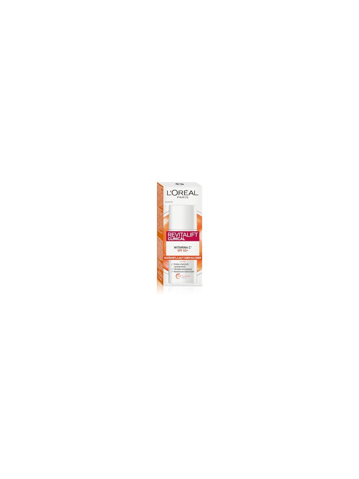 LOREAL Revitalift Clinical crema giorno illuminante vitamina C SPF50 50ml