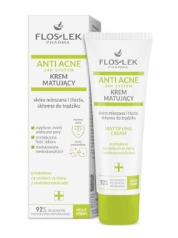 FLOSLEK Anti-Acne 24H System crema opacizzante 50ml