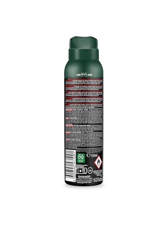 GARNIER Invisible Protection 72H Uomo DEO spray 150ml