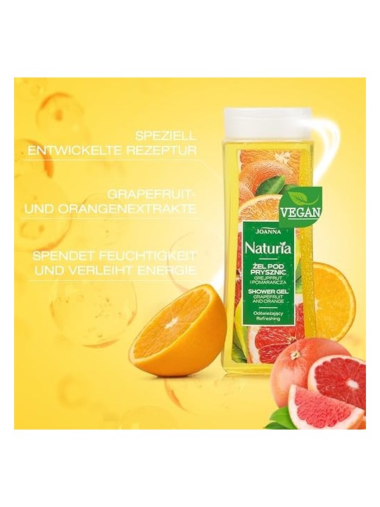 JOANNA Naturia Refreshing Shower Gel Pompelmo e Arancia 300ml