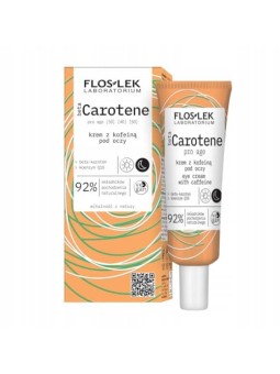 FLOSLEK Crema contorno occhi Beta Carotene Con Caffeina 30ml