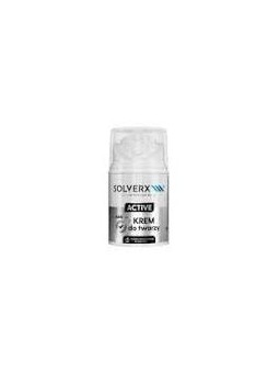 Active Face Cream for Men SOLVERX 50ml