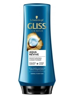 Schwarzkopf Professional Gliss Aqua Revive Moisturizing Conditioner capelli da normali a secchi Balsamo idratante donna 200ml