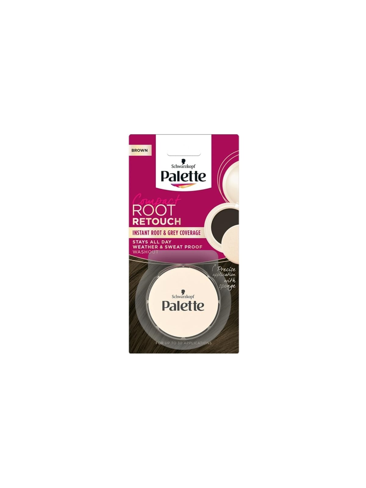 PALETTE Compact Root Retouch Marrone 3g