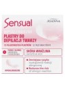 JOANNA Sensual strisce depilatorie viso ipoallergeniche 12 pz