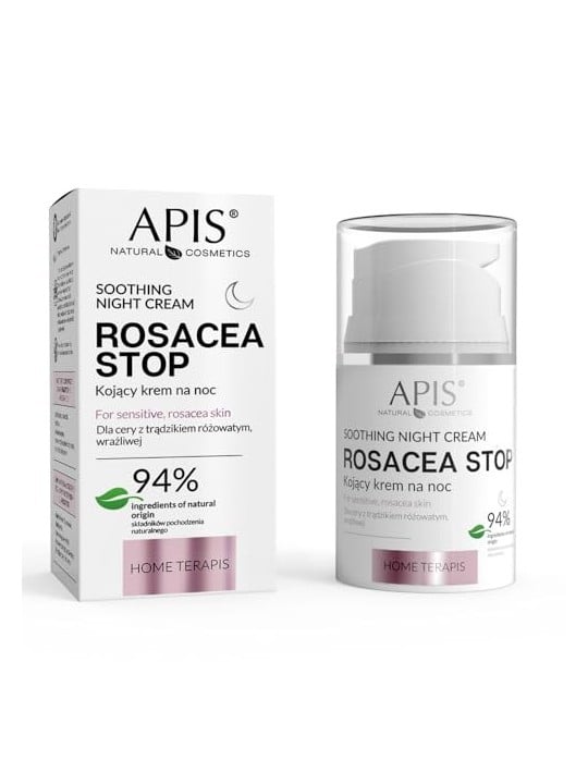Rosacea-Stop Soothing Night Cream crema notte lenitiva per rosacea e pelle sensibile 50ml
