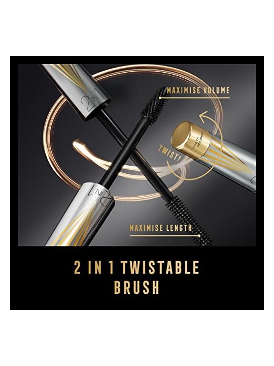 Max Factor Master unitï¿½ï¿½ 2 In 1 Lash Wow Mascara 7ml Numero 02 Black Brown