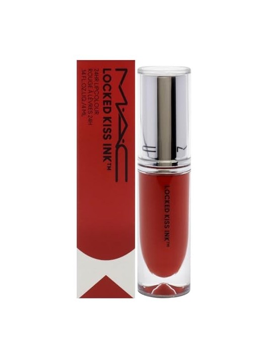 MAC Locked Kiss Ink 24HR Lipcolor Rossetto liquido waterproof 4 ml donna  95 Vicious
