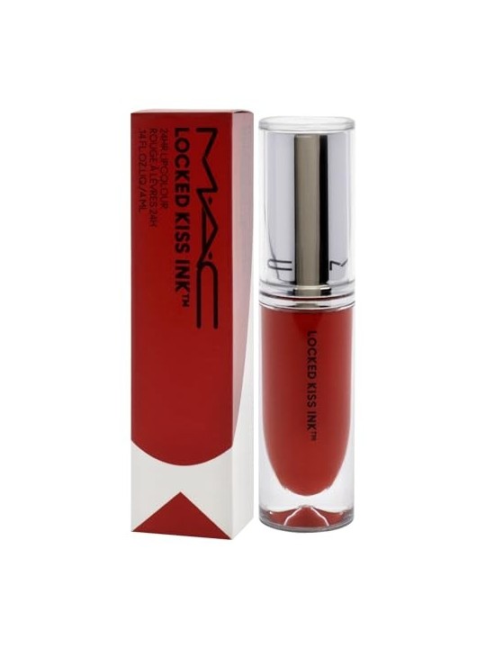 MAC Locked Kiss Ink 24HR Lipcolor Rossetto liquido waterproof 4 ml donna  95 Vicious