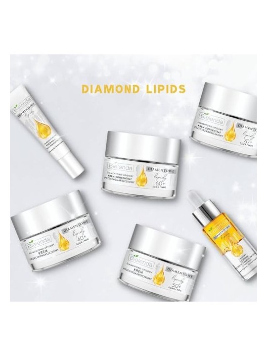 BIELENDA Diamentowe Lipidy crema contorno occhi antirughe 15ml
