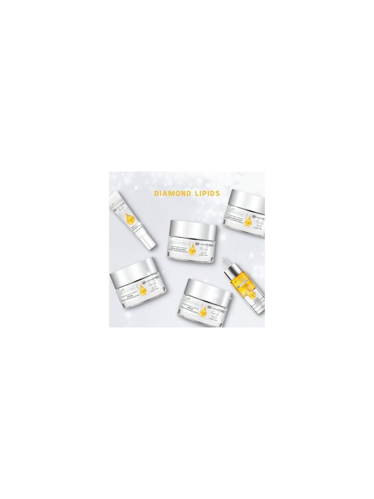 BIELENDA Diamentowe Lipidy crema contorno occhi antirughe 15ml
