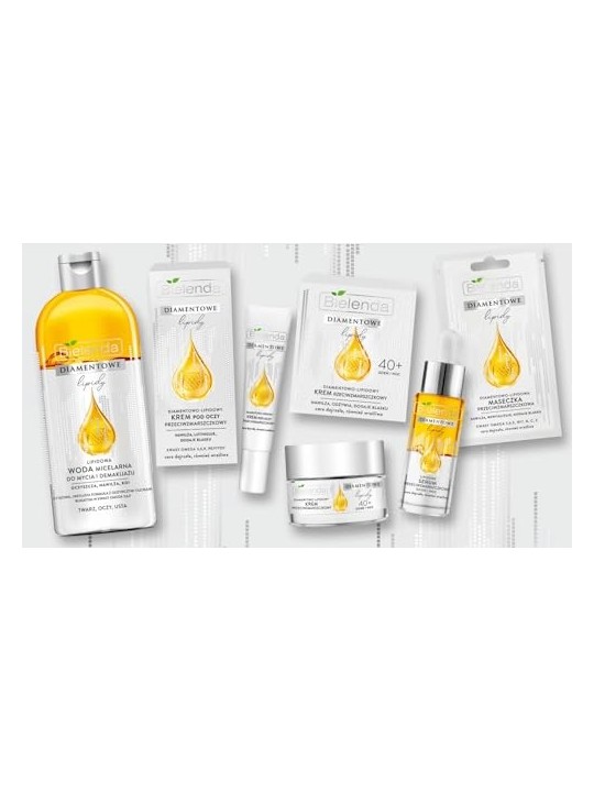 BIELENDA Diamentowe Lipidy crema contorno occhi antirughe 15ml