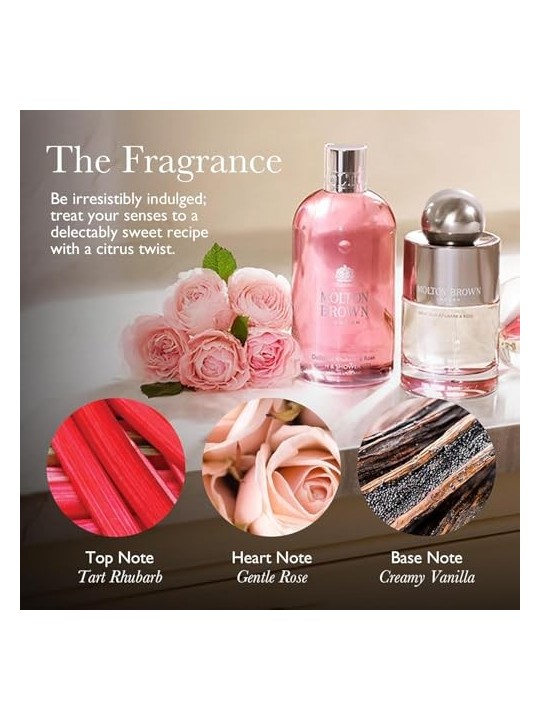 Crema mani al rabarbaro e rosa Molton Brown 40ml