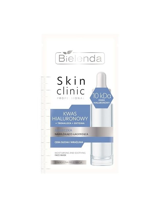 Skin Clinic Professional Hyaluronic Acid Moisturizing and Soothing Mask 8g