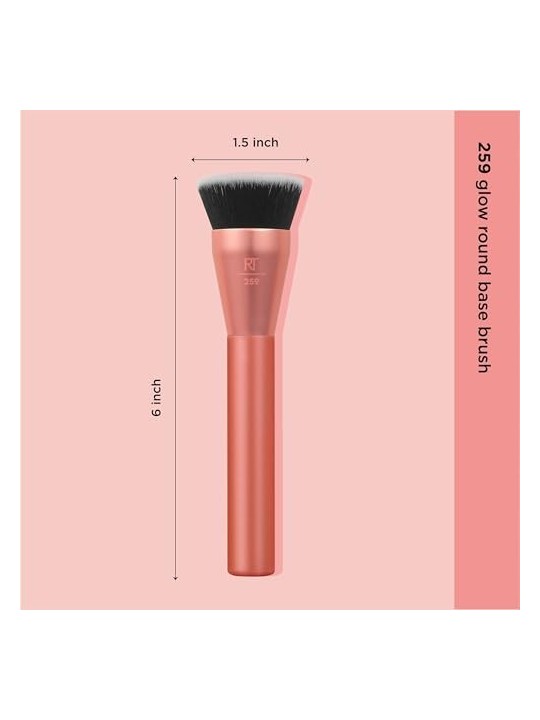 Pennello a base rotonda Face Glow Real Techniques