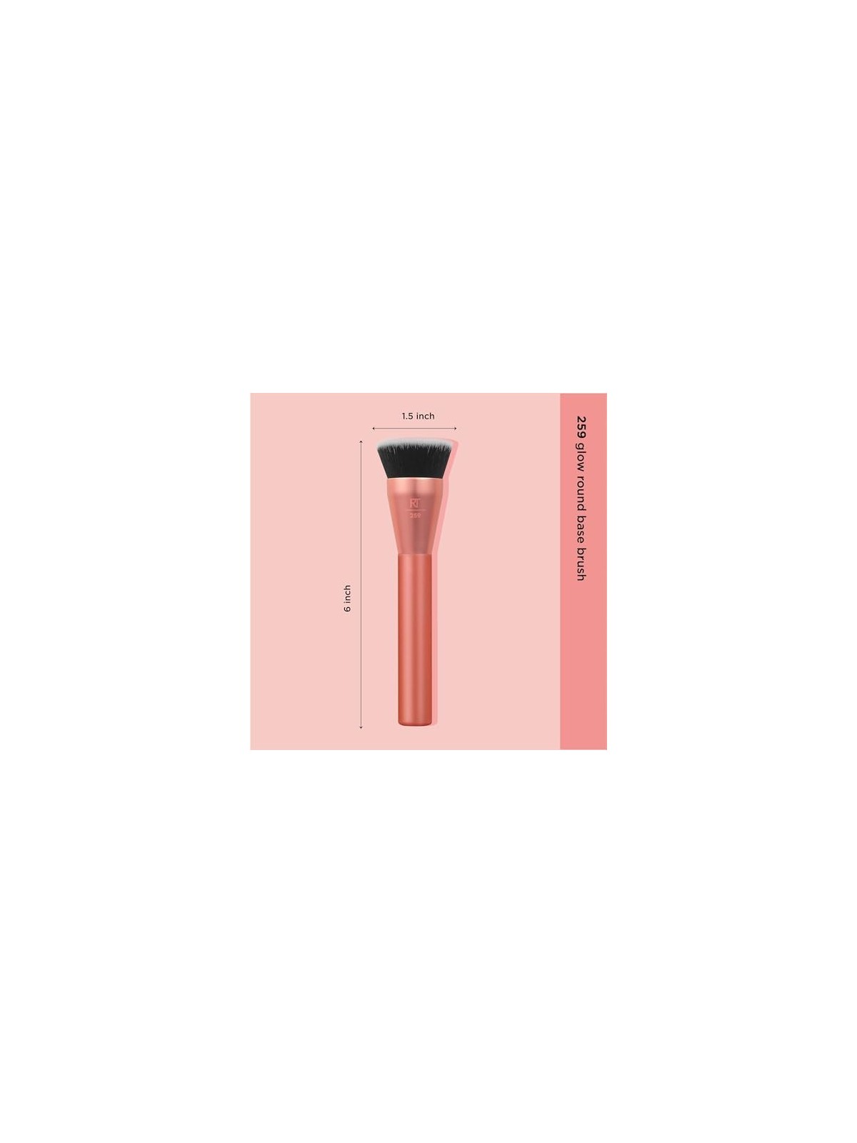 Pennello a base rotonda Face Glow Real Techniques