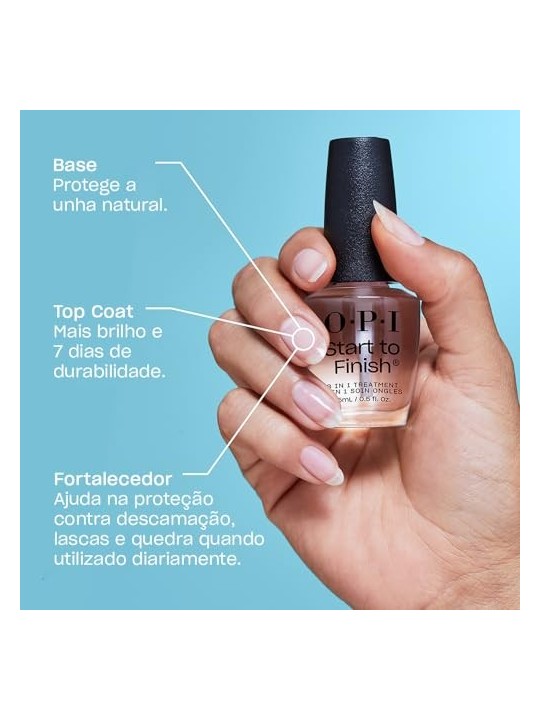 Opi START TO FINISH Trattamento 3 in 1 15ml donna