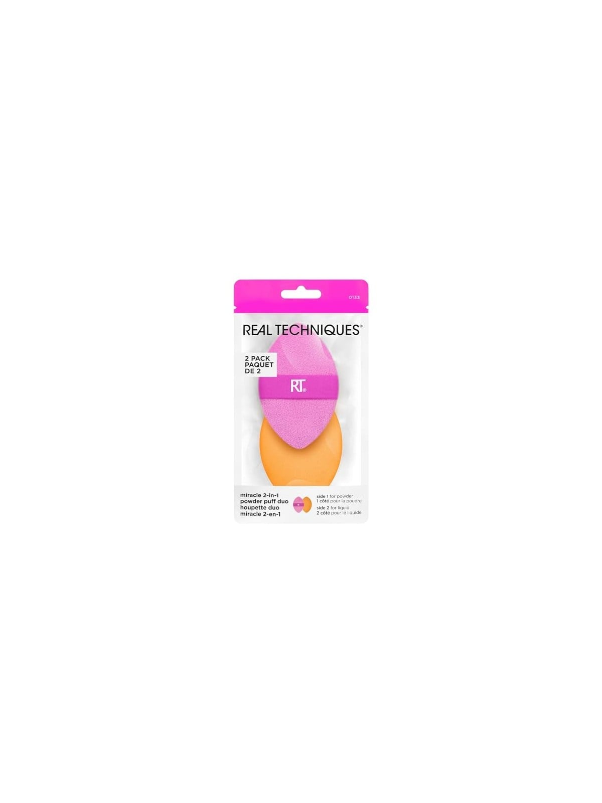 Duo piumino per cipria Miracle 2in1 Real Techniques