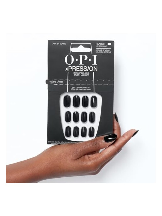 OPI Xpress-On Nail Art 30 unitï¿½ï¿½ Lady In Black