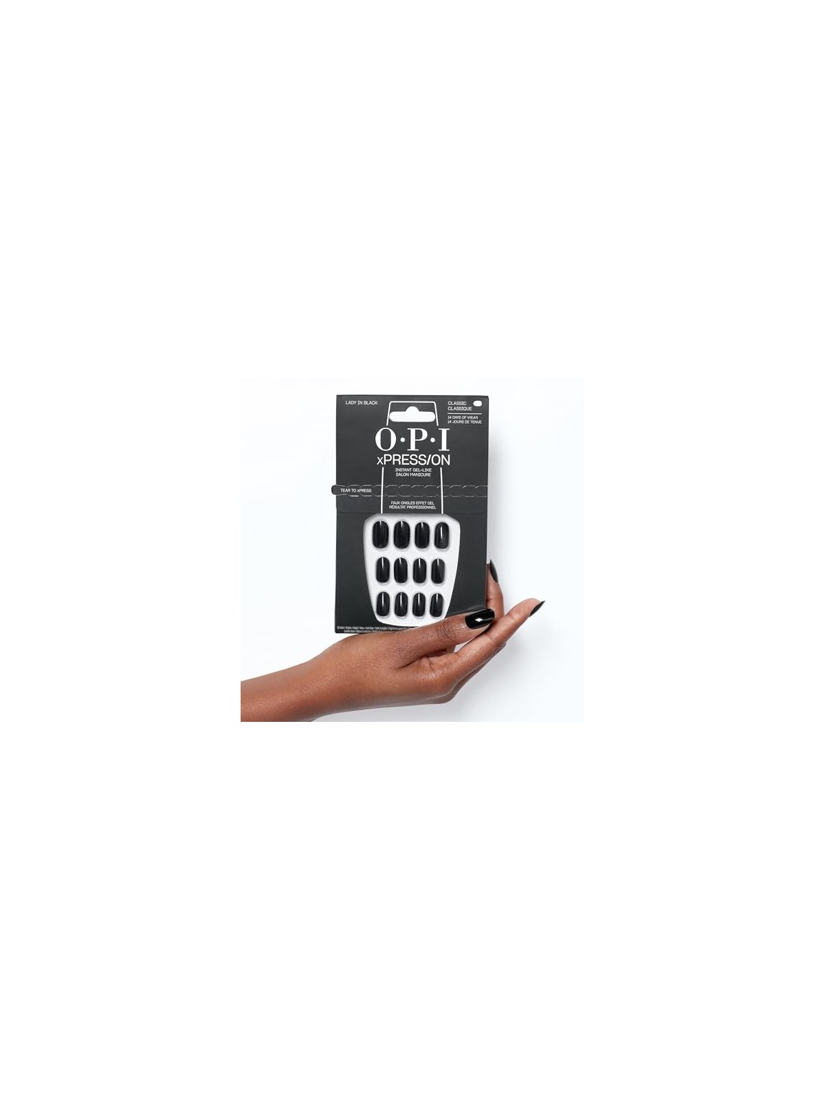 OPI Xpress-On Nail Art 30 unitï¿½ï¿½ Lady In Black