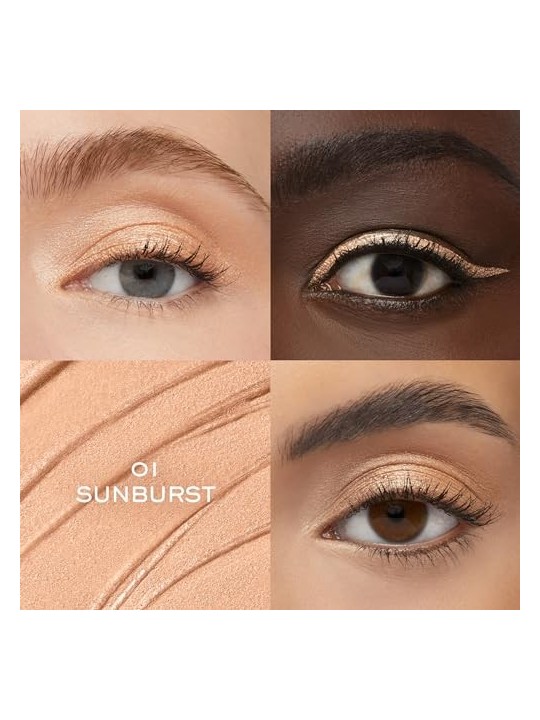 Lancome Idle Tint Liquid EyeBlusher Ombretti e linee liquide 2 in 1 7 ml donna 01 Sunburst