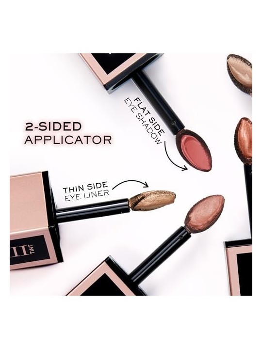 Lancome Idle Tint Liquid EyeBlusher Ombretti e linee liquide 2 in 1 7 ml donna 01 Sunburst