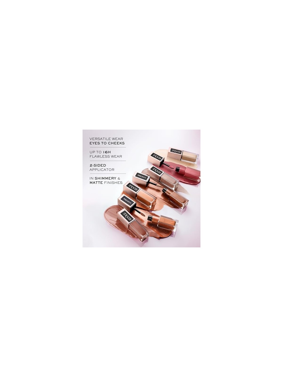 Lancome Idle Tint Liquid EyeBlusher Ombretti e linee liquide 2 in 1 7 ml donna 03 Hot Lava