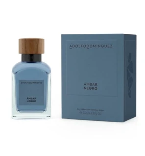 Adolfo dominguez ambar negro negro eau de parfum 120ml vaporizzatore uomo