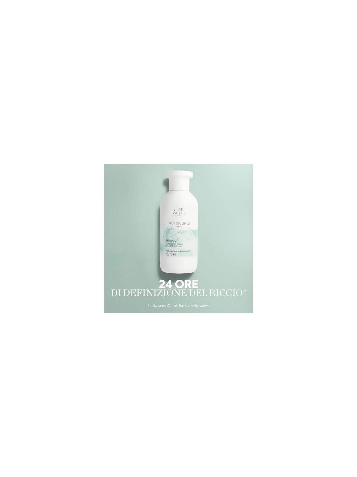 Wella Professional Nutricurls Waves Shampoo 250ml
