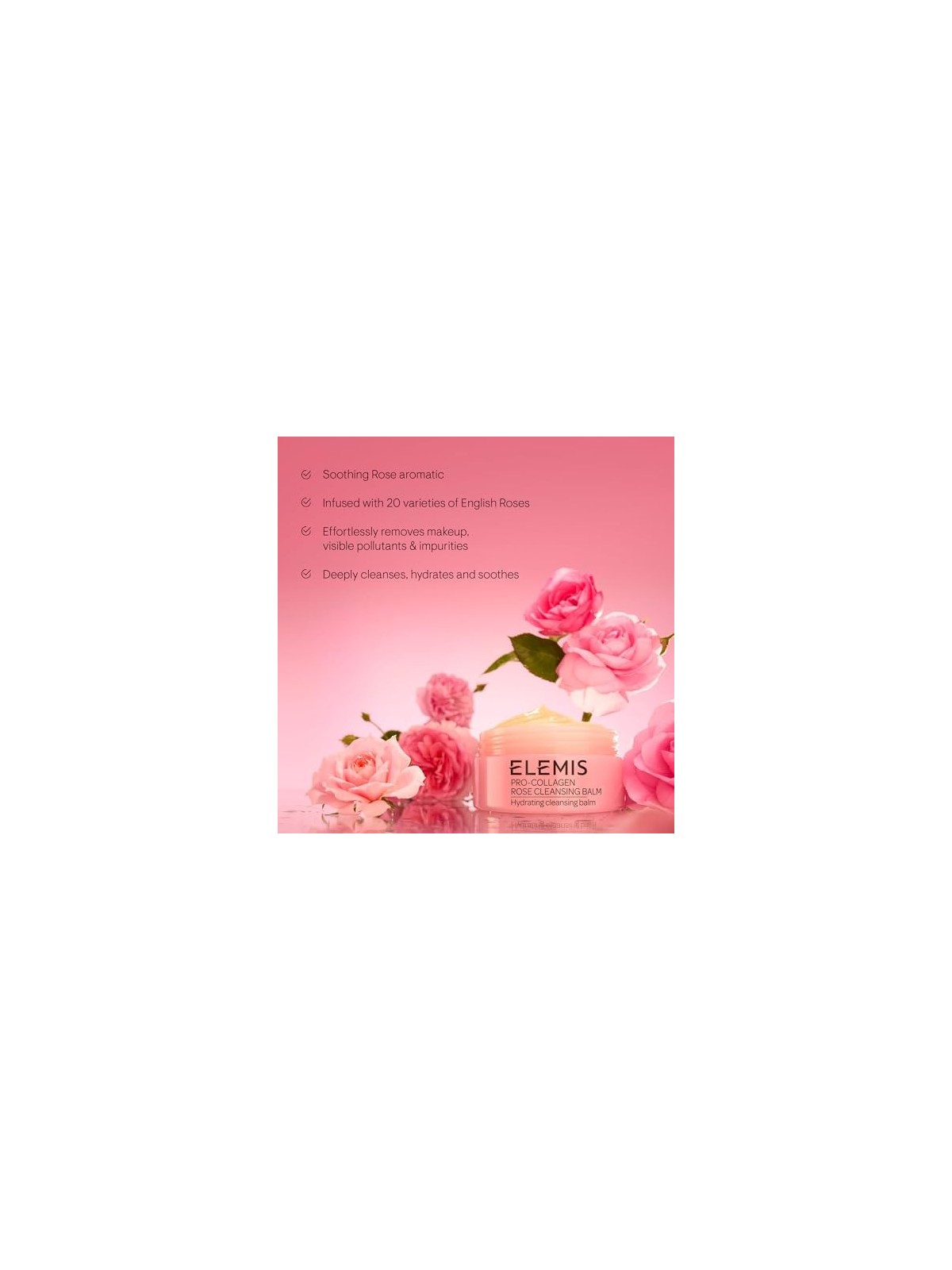Elemis Pro-Collagen Rose Cleansing Balm 100g