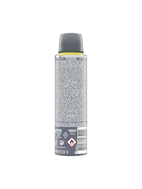 Dove Men Care Antitraspirante Advanced Invisible Fresh 72H uomo 150ml