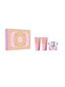 Versace Bright Crystal Giftset 150ml eau de toilette Spray 50ml-Body Lotion 50ml-Shower Gel 50ml