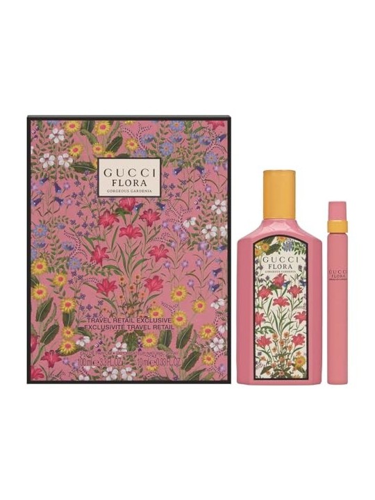 Gucci Flora Giftset 110ml eau de parfum Spray 100ml-eau de parfum Spray 10ml