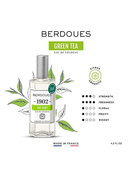 Berdoues 1902 Thï¿½ï¿½ Vert Eau de Cologne 125 ml unisex